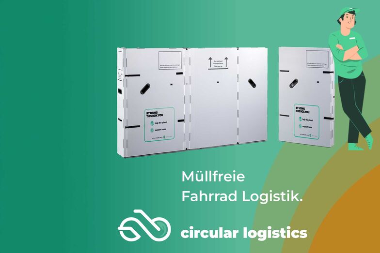 Die Lösung der circular logistics GmbH revolutioniert den Fahrradversand mit einem müllfreien Konzept. Die innovative, wiederverwendbare und faltbare Fahrradverpackung reduziert nicht nur Abfall, sondern ermöglicht auch ein effizientes Tracking und automatisierte Retouren. Der Ansatz soll ein Schritt in Richtung einer zirkulären Wirtschaft in der Fahrradindustrie werden.