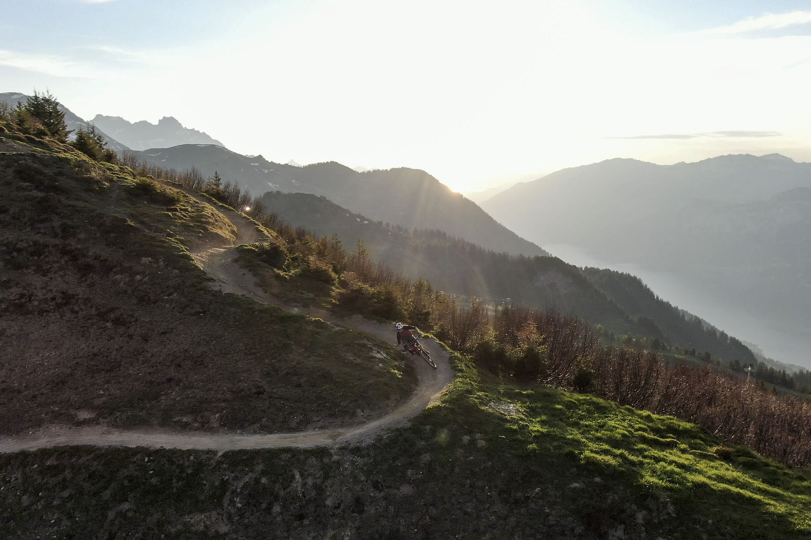 René Wildhaber wirkt am BikerBerg Flumserberg mit. Foto: © Bergbahnen Flumserberg AG ¦ Christophe Margot