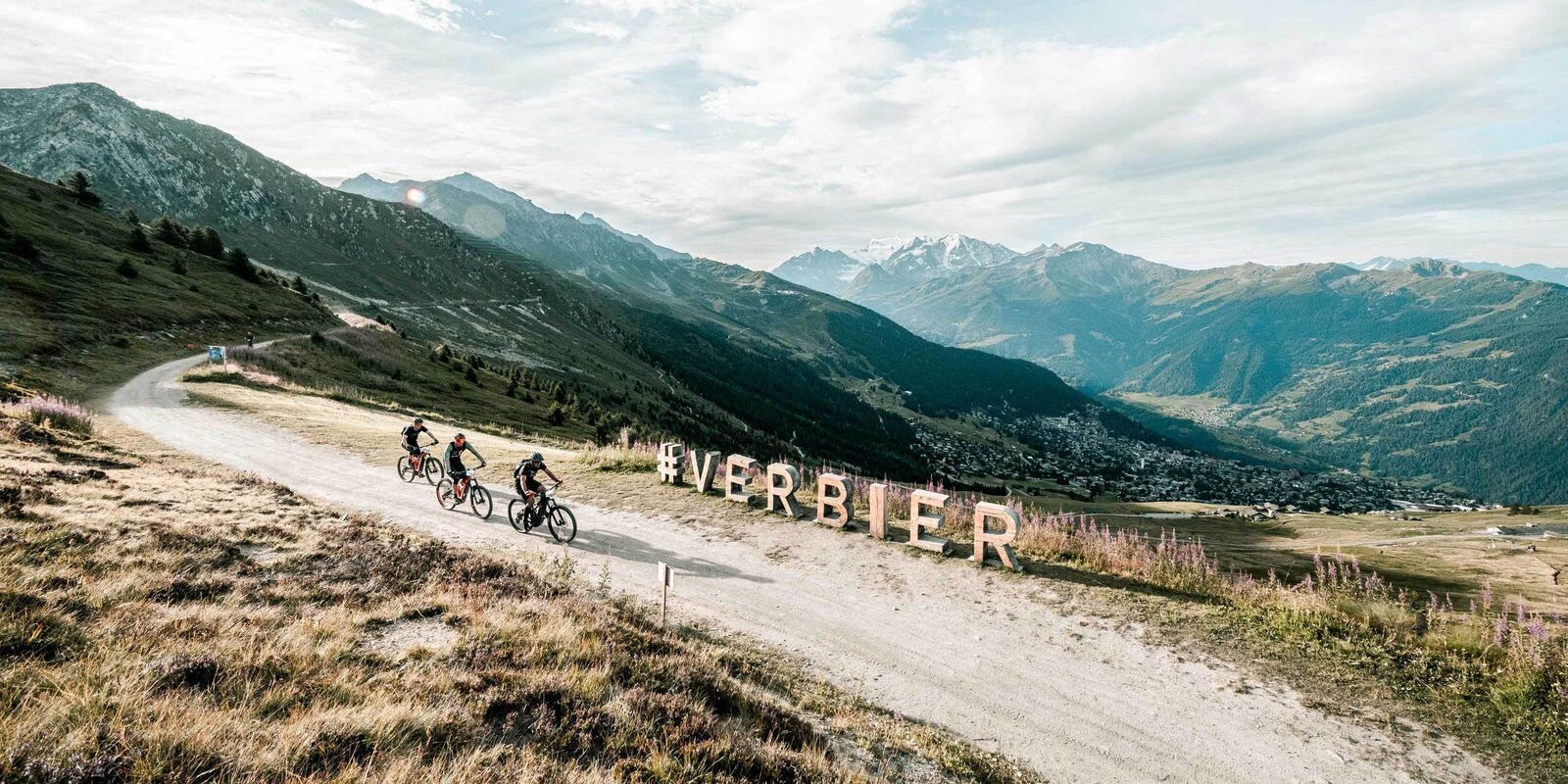 Wer in den Bergen von Vierbier bikt kann etwas Einzigartiges erleben. Foto: Verbier E-Bike Festival