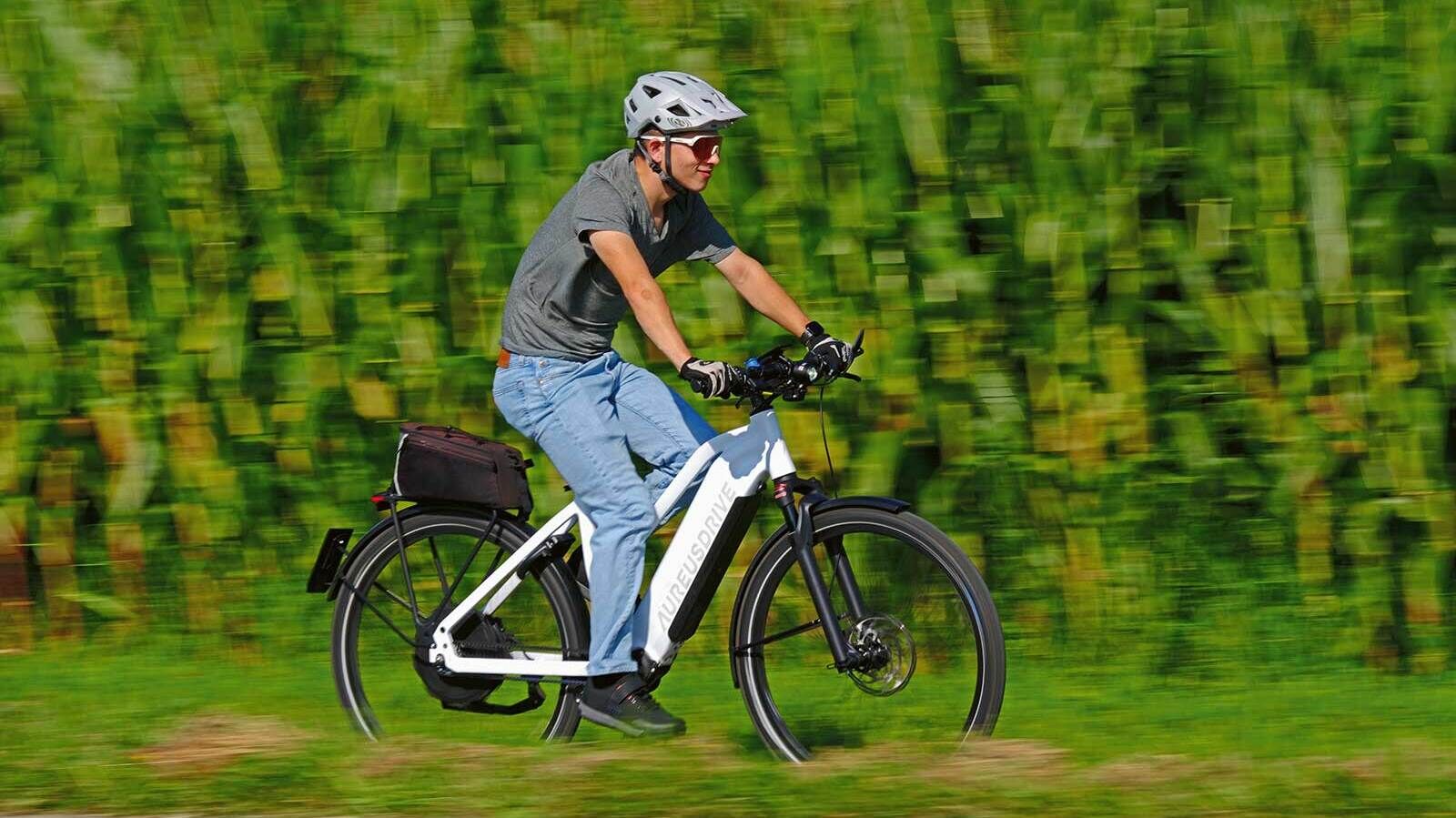 Positive Bilanz beim E-Bike-Test: Aureus Powerdrive.