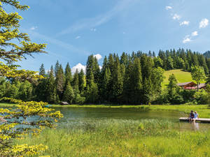 Ein Ort zum Verweilen: der Lauenensee