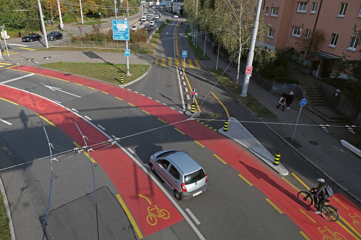 Die Verkehrsführung beim Bucheggplatz erfordert Routine, Selbst- und Gottvertrauen.