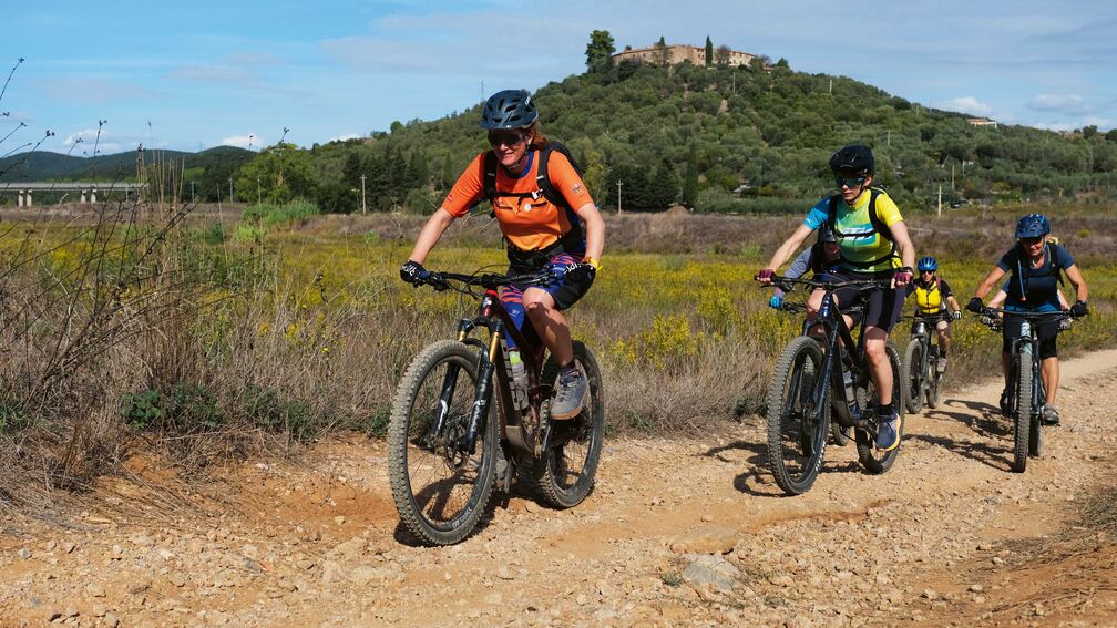 E-MTB-Ferien in der Toskana